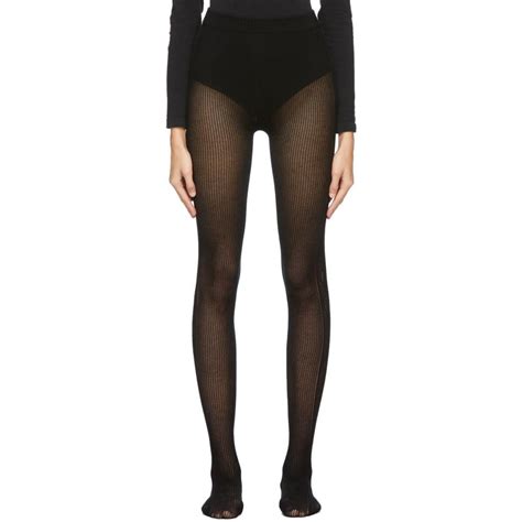 gucci lace leggings|gucci black distressed tights.